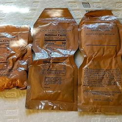 "MRE Marine" [lemon lime & chocolate powder]+ (Cranberries Snack)