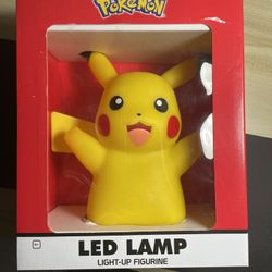 Pikachu Pokémon lamp figure collectible new