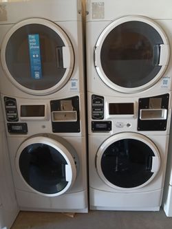 Maytag Washer / Dryer Double Stack Commercial