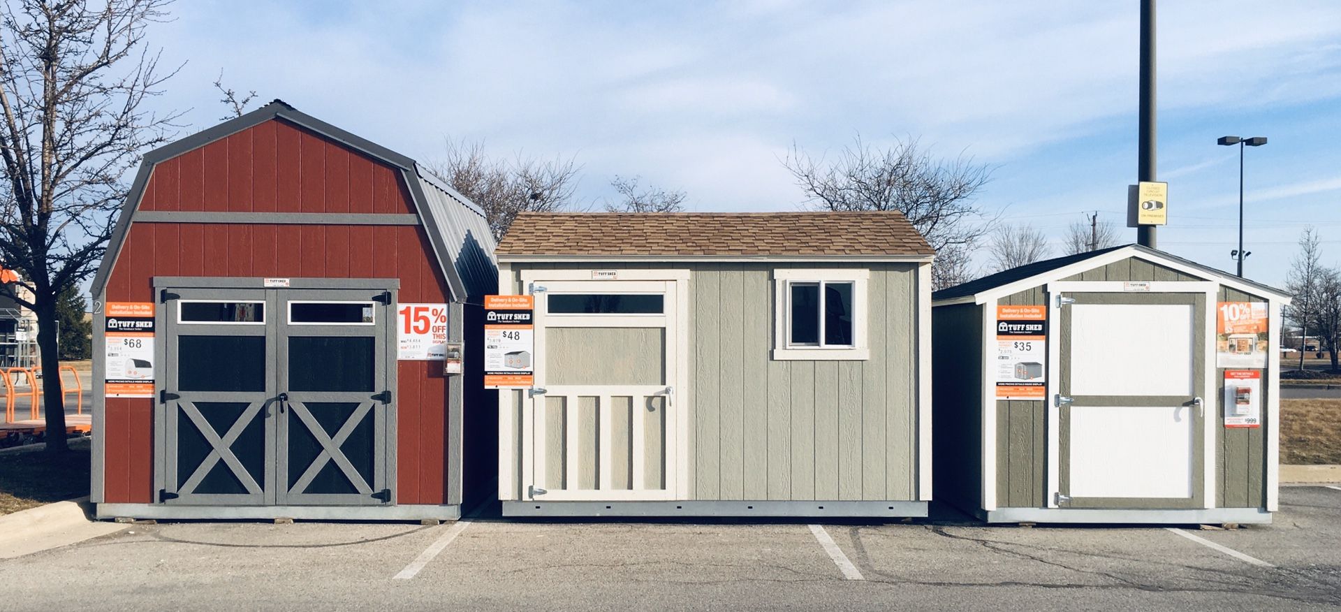 Tuff Shed- Small, Medium, or Large ALWAYS Delivered And Installed