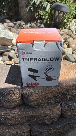 Wellness recovery Infraglow red light therapy lamp