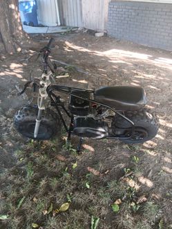 Custom built mini bike 212cc