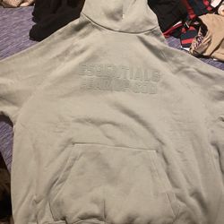 Essentials Hoodie (Sycamore) Size:L