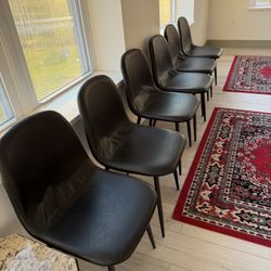 Fuax Leather Chairs 