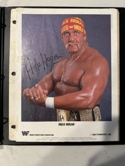 WWF Hulk  Hogan Officially License 1989 Promo Lot of 32 