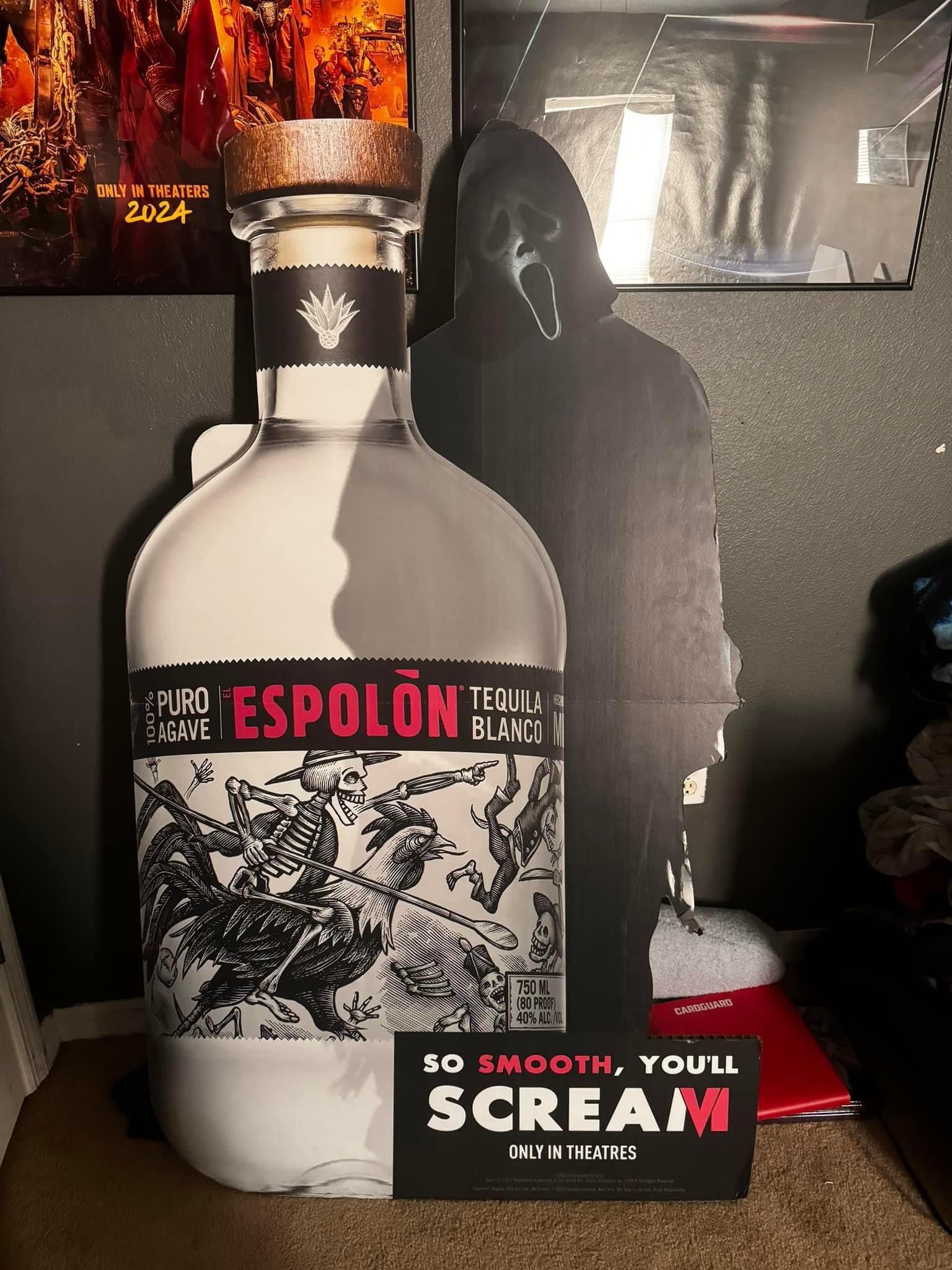 Scream VII Official Ghostface Movie Theater Cardboard Standee
