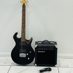 36” Wildfire Drive Mini Electric Guitar + Amp + Guitar Cable cord Included  Length Size: 36 inches 