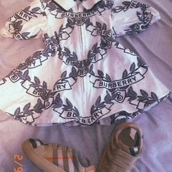 Burberry Dress And Shoe