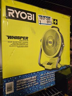Mist fan new with cord or battery