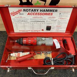 Milwaukee 5351 Electric Heavy Duty 3/4" Rotary Hammer Drill w/ Metal Case