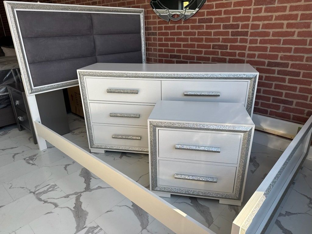 Brand new queen size 3pc bedroom set 