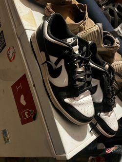 Nike dunk low retro Panda size 9