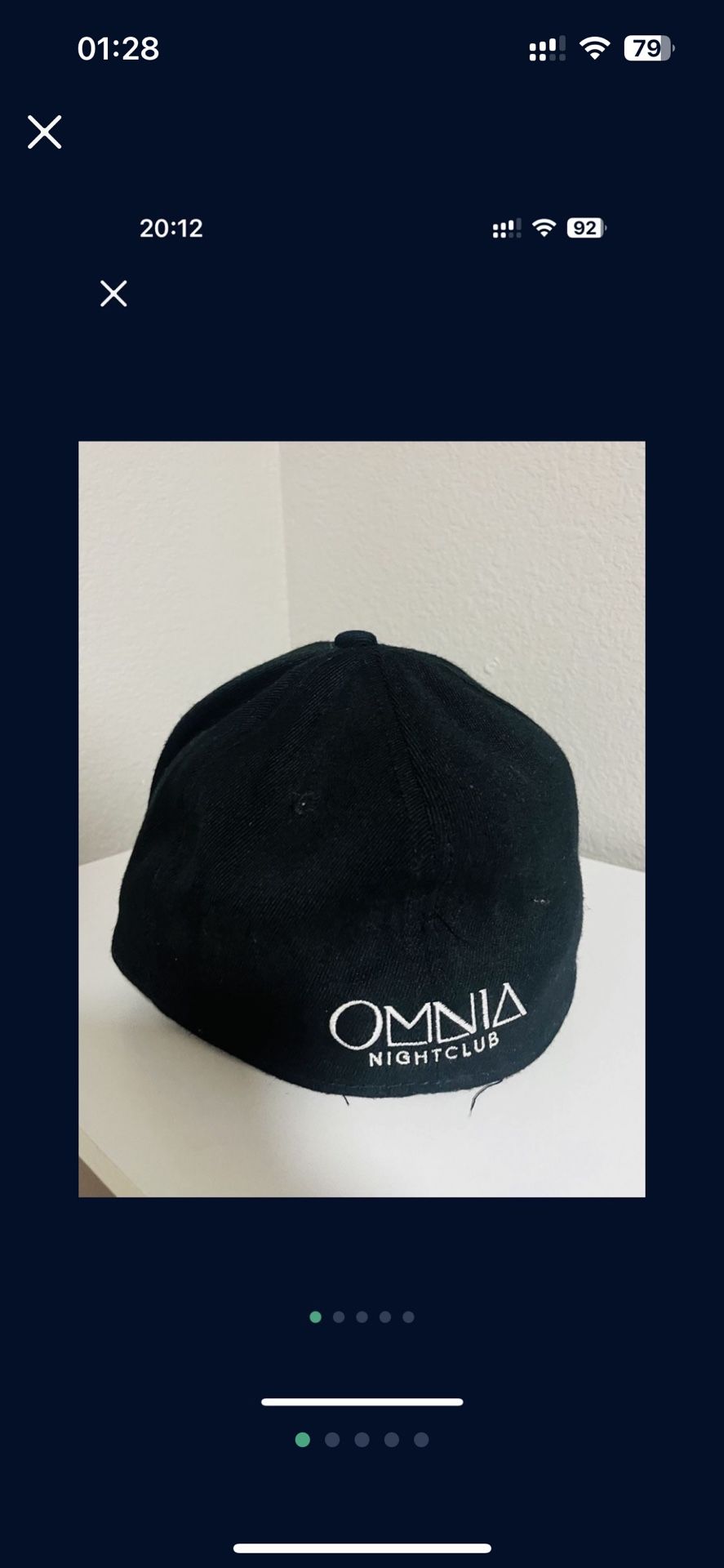 OMNIA Club las vegas Hat Cap