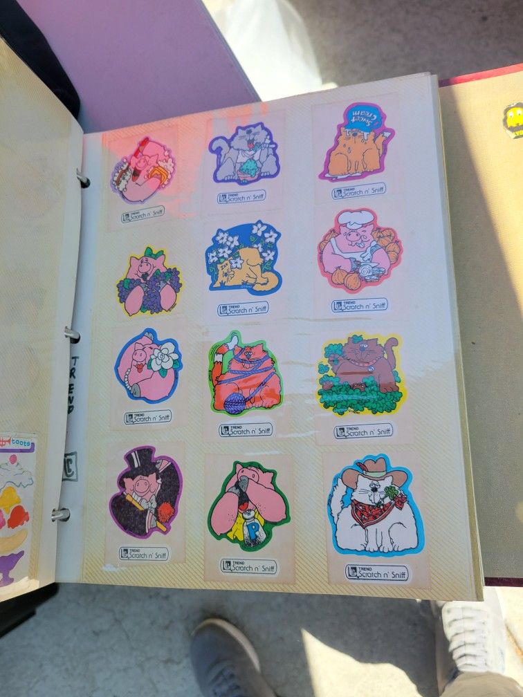 Collectible Stickers Book