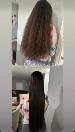 Hi, I offer keratin and hair Botox treatments.