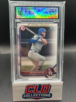 Dalton Rushing 1st Bowman Graded 10!