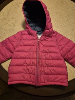 2T Toddler/baby  Old Navy Puffer Coat Hot Pink