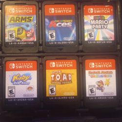 Switch Games $35
