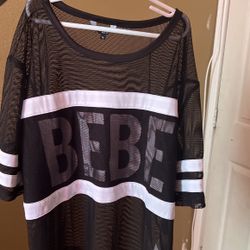 New Bebe Shirt Size Medium 