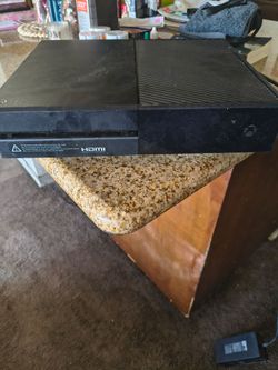 Xbox one with adapter.