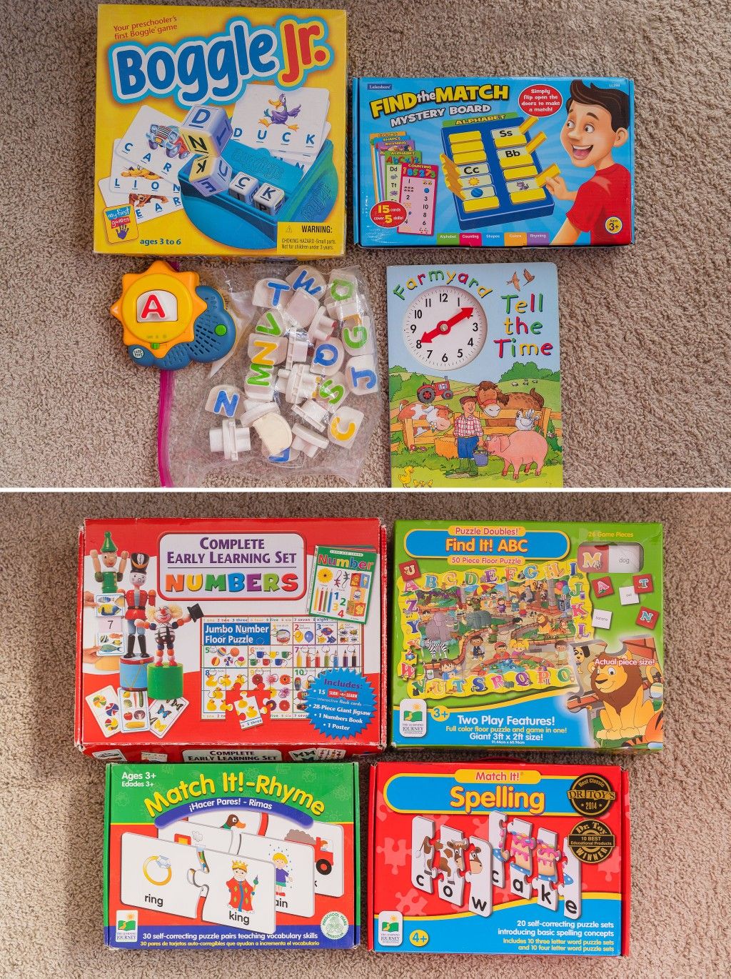 Educational puzzles and games