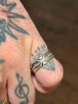 Wow 🤩!! Detailed 925 Sterling Silver band Ring !
