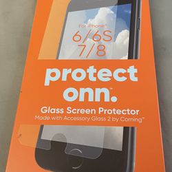 iPhone 6/6S and 7/8 Glass Screen protector