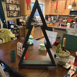 Wooden Cross & Trees