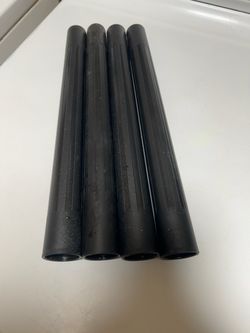 4-Piece 1-1/4” Shop Vac Extension Wand Tube Set – Black