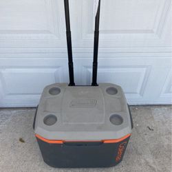 Coleman Large Chest Freezer On Wheels Price Drop $30