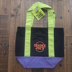 Trader Joe's Halloween Trick-or-Treat Canvas Tote Bag