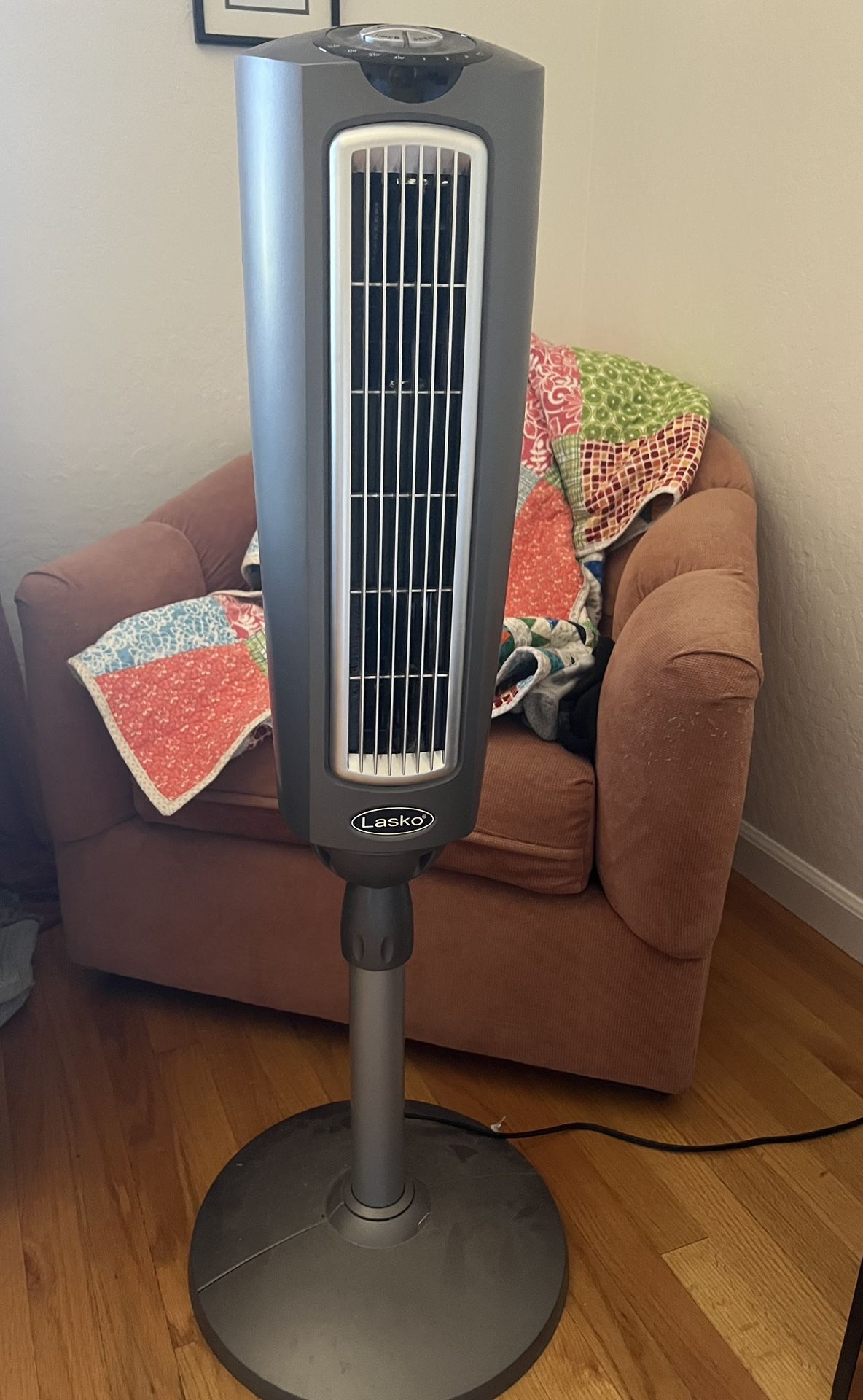 Lasko Oscillating Tower Fan - 3 Speed