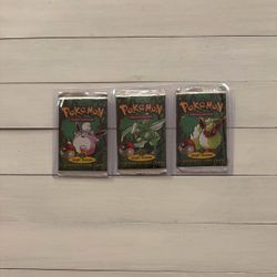 Pokemon Jungle Art Set Booster Packs