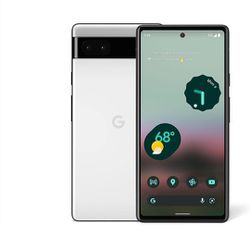 Google Pixel 6a - 5G Android Phone - Unlocked Smartphone with 12 Megapixel Camera and 24-Hour Battery - Chalk

