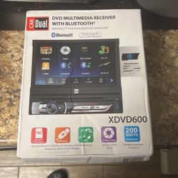 DVD Multimedia Receiver With Bluetooth