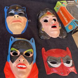 Rare Halloween Ben Cooper/Bland Charnas60’s 70’s Halloween Masks