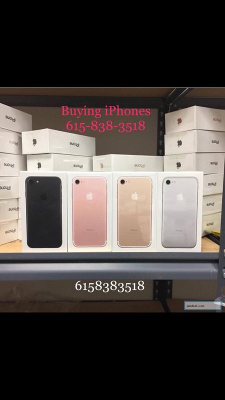 MacBook iPhone 7 & 7 plus new , used