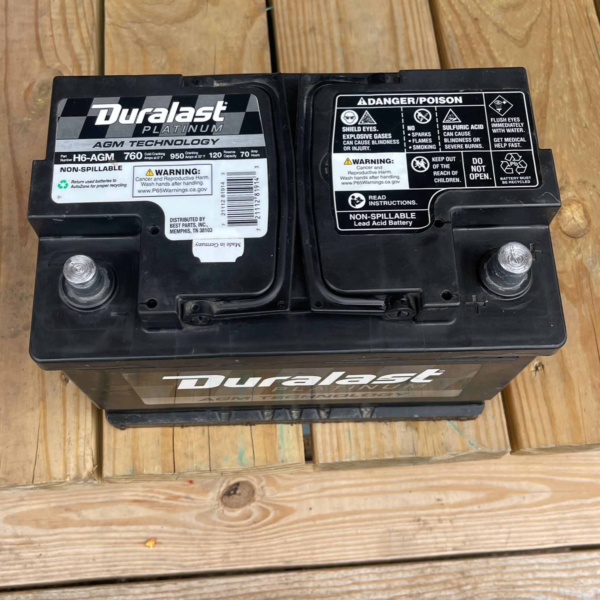 Good Condition Truck Or Car Battery For $45