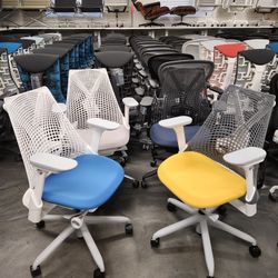 New&Use Herman miller Embody, Aeron, Cosm, Sayl, Eames.. available pick up- delivery- shipping