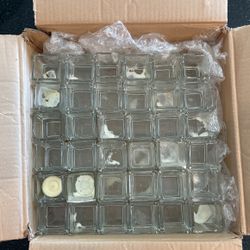 Square Tea light Candle Votives 36