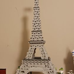 Off-brand Lego Eiffel Tower, Assembled, ~3500 Pieces