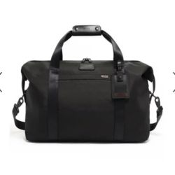 NEW With Tag TUMI Travel Satchel (Duffle) Black Corporate Collection