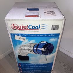 New Whole House Fan: Quiet Cool 1500