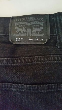 Levis girls size 16reg 511 skinny 28x28