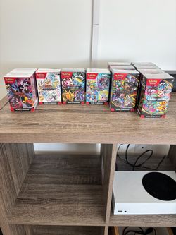 SEALED POKEMON BUNDLES - DR/Prismatic/PB/CR/PALDEAN FATES