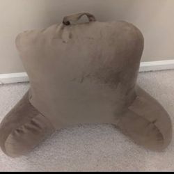 Brown Reading Pillow