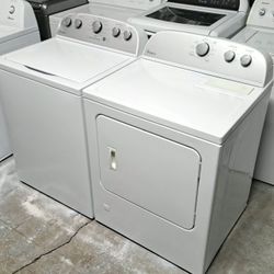 XL WHIRLPOOL WASHER AND GAS DRYER//LAVADORA Y SECADORA,,,$485,,,60 DAYS WARRANTY,,"FREE DELIVERY LOCAL GRATIS."