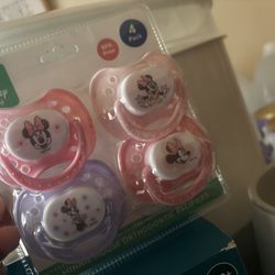 Minnie Mouse Pacifiers 