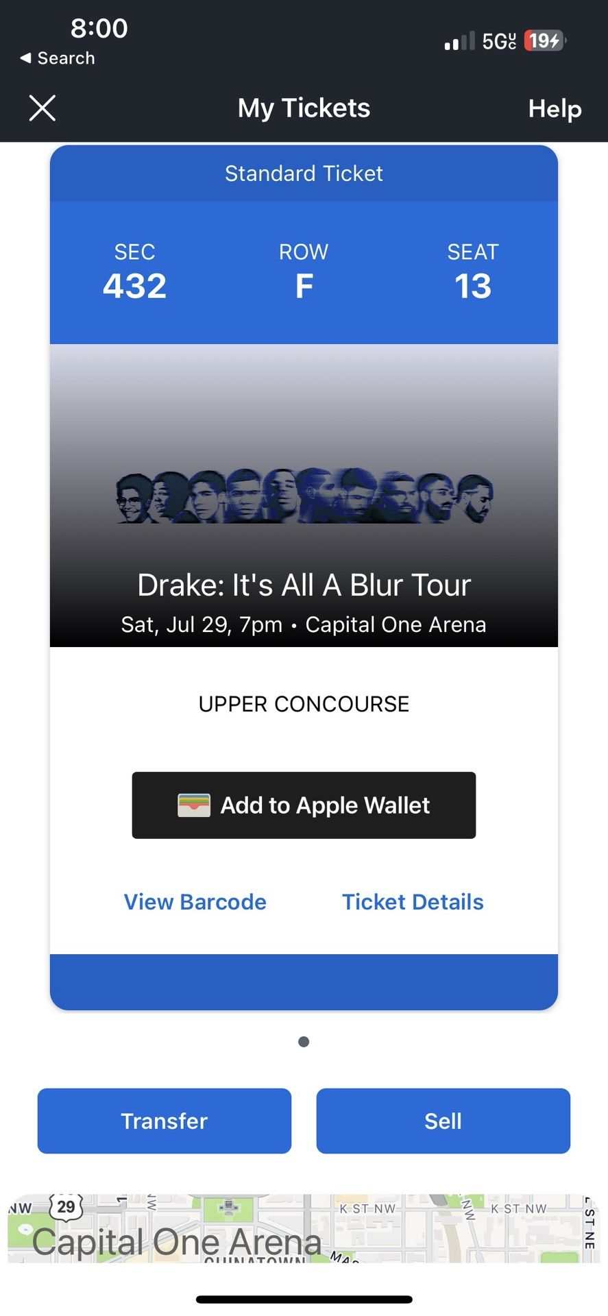 Drake Concert Tickets