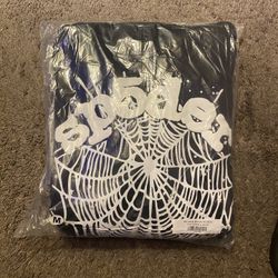 Sp5der OG Web Hoodie Black